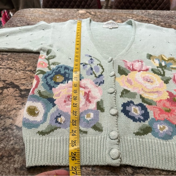 Vintage Susan Bristol Pastel Floral Cardigan - Picture 10 of 10